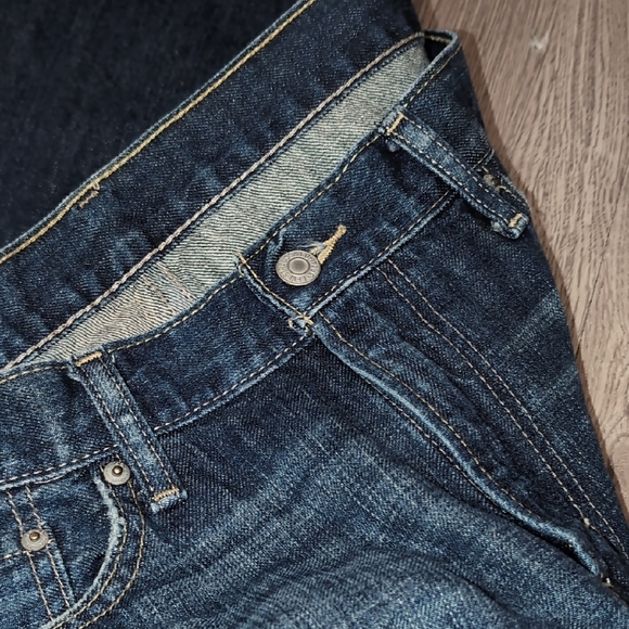 Levis Classic Blue Denim Jeans 34 - Picture 7 of 8